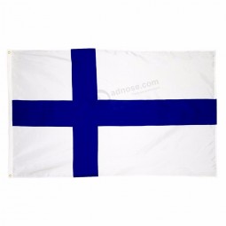 3x5 Ft 90x150cm blue cross Suomen tasavalta suomi fi fin finland flag