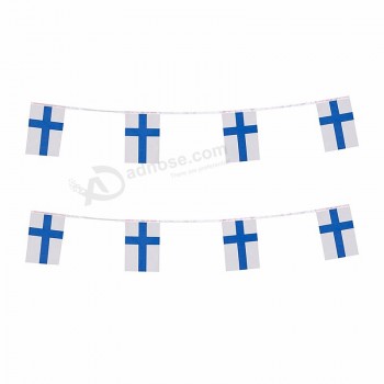 bandeira bunting finlândia decoração do mundo