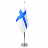 Finland national table flag Finland country desk flag