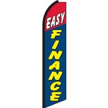 bandera de plumas de swooper de easy finance únicamente