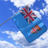 förderung großhandel kleine fidschi hand wehende nationalflagge