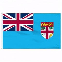polyester print 3*5ft Fiji country flag manufacturer