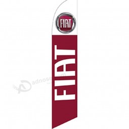 Fiat Autohaus Federfahne mit hoher Qualität