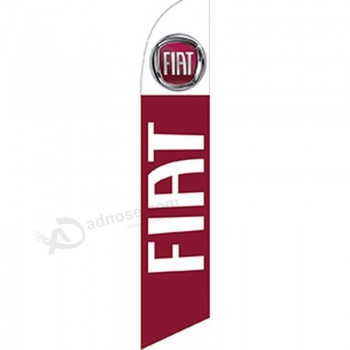 bandeira de penas de concessionário Fiat com alta qualidade