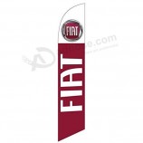 Fiat 12ft Stock Feather Flag Kit with Pole and Spike