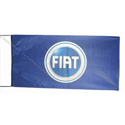 beautiful flag fiat 3D blue flag banner 2.5 X 5 ft