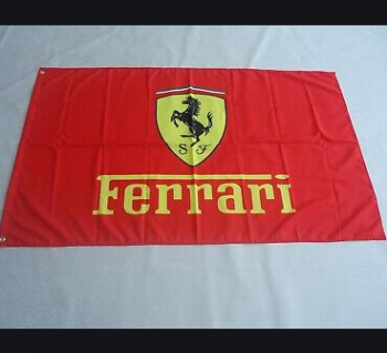Polyester Ferrari Logo Werbebanner Ferrari Werbefahne