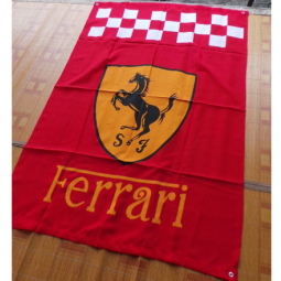 Ferrari Motors Logo Flag 3*5ft Outdoor Ferrari Auto Banner