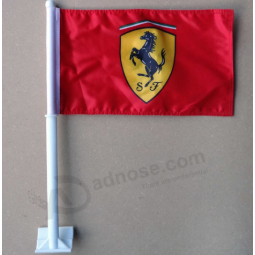 Ferrari logo car flag ferrari car window flag para publicidad