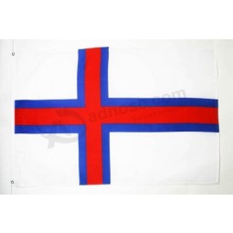 faroe islands flag 3' x 5' - denmark - faroese flags 90 x 150 cm - banner 3x5 ft