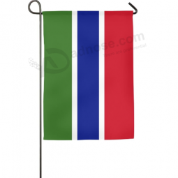 bandeira nacional do país de gâmbia bandeira do jardim