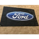 Ford Flag Banner 3x5 ft Motor Company Coche negro