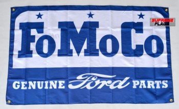 flag banner peças genuínas da ford motor company 3x5 ft