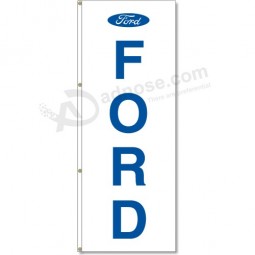 produttori personalizzati di alta qualità 3x8 piedi. bandiera logo ford verticale