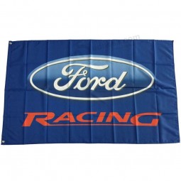 Ford flags banner 3x5ft-90x150cm 100% poliéster, cabeza de lona con arandela de metal, utilizada tanto en interiores como en exteriores