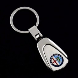 3D Metal Car Key Ring Auto Emblem personalized keychains For Seat Renault opel lada Alfa Romeo VW AUDI bmw benz toyota car styling