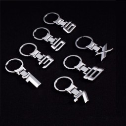 Car logo key ring fashion metal personalized keychains keychain key chain Car styling for bmw auto M 1 3 5 X X1 X3 X5 E3 E5 Z4