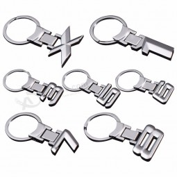 Fashion Metal Car Logo Key Ring Keyring personalised keyrings Key Chain Car Styling For Bmw Auto M 1 3 5 X X1 X3 X5 E3 E5 Z4