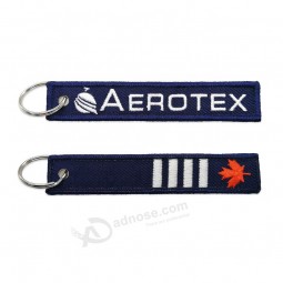 porta-chaves bordado costume tag chave jet tags