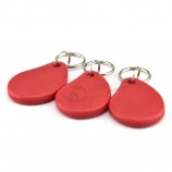 NFC ntag 213 칩을 가진 아 BS 플라스틱 똑똑한 13.56mhz rfid keyfob keytag