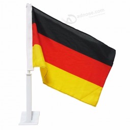 New Design Plastic Pole German Car Flag