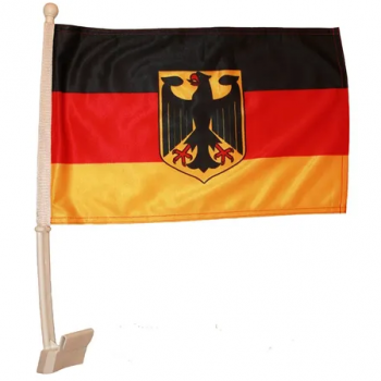 Hot selling polyester Germany eagle car flag