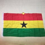 stock ghana national flag / ghana country flag banner