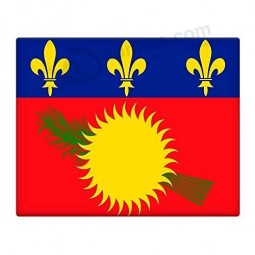 Guadeloupe Flag 12x16 Metal Sign for Indoor Or Outdoor Use 0851296