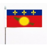 Wholesale custom high quality France Guadeloupe Ultimate Table Flag