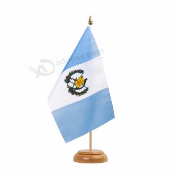 blue polyester guatemala flag