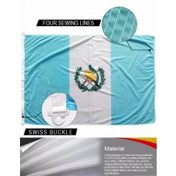 High quality Guatemala Flag National flag normal Flag 110g Polyester 3x5ft