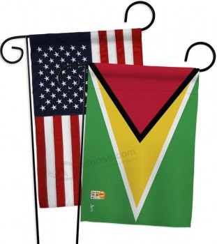 Guyana Flags of The World Nationality Impressions Decorative Vertical 13