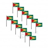 Wholesale custom high quality Guyana Flag 4 x 6 inch - 12 PK