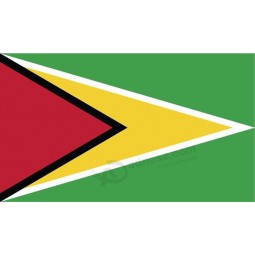 Guyana Flag Vinyl Decal Sticker Guyanese Car Window Bumper 2-Pack 5-Inches by 3-Inches Premium Quality UV-Resistant Laminate