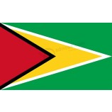 guyana flag from 3x5 foot polyester guyana banner- durable 100d material Not See thru