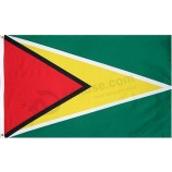 Guyana National Country Flag - 3 foot by 5 foot Polyester (New)