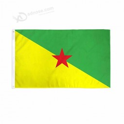 china flags factory direct selling french guiana flag