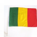 Wholesale polyester Guinea car window flags
