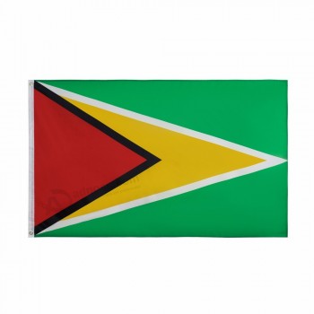 decoration 3x5ft guyana national country flag banner