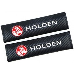 Altergo Seat Belt Covers for Holden Cars Embroidered Badge Adults and Children Shoulder Pad Opening Fiber 2 Pack