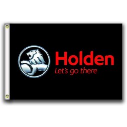 Holden Flags Banner 3X5FT-90X150CM 100% Polyester,Canvas Head with Metal Grommet,Used Both Indoors and Outdoors