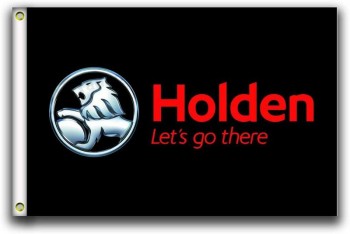 Holden Flags Banner 3X5FT-90X150CM 100% Polyester,Canvas Head with Metal Grommet,Used Both Indoors and Outdoors