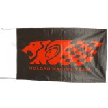 Outdoor Flags Holden 2.5x5 Racing Team Black Flag 150 x 90