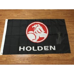 Holden Flag Black 150x90cm