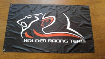 holden racing team flag banner black 3x5ft 150x90cm monaro commodore HSV UTE