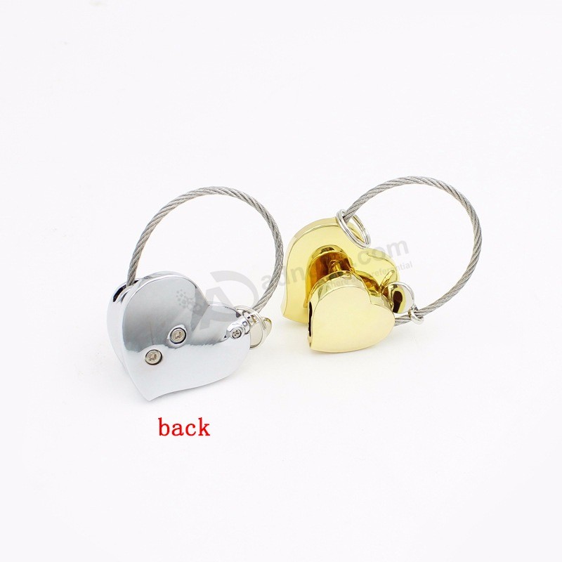 Creative-Metal-Alloy-Shape-Double-Heart-Couple-Keychain-Wire-Rope-Key-Ring-Key-Holder-Car-Souvenir (3)