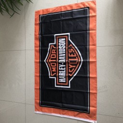 Harley Davidson Logo Flag Banner Poster Garage 3x5 ft Motorcycle