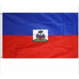 Custom 100% polyester Haiti national country flag