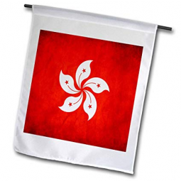 Hong Kong garden flag house yard decorative Hong Kong flag