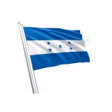 Professional flag maker supply polyester Honduras national flag